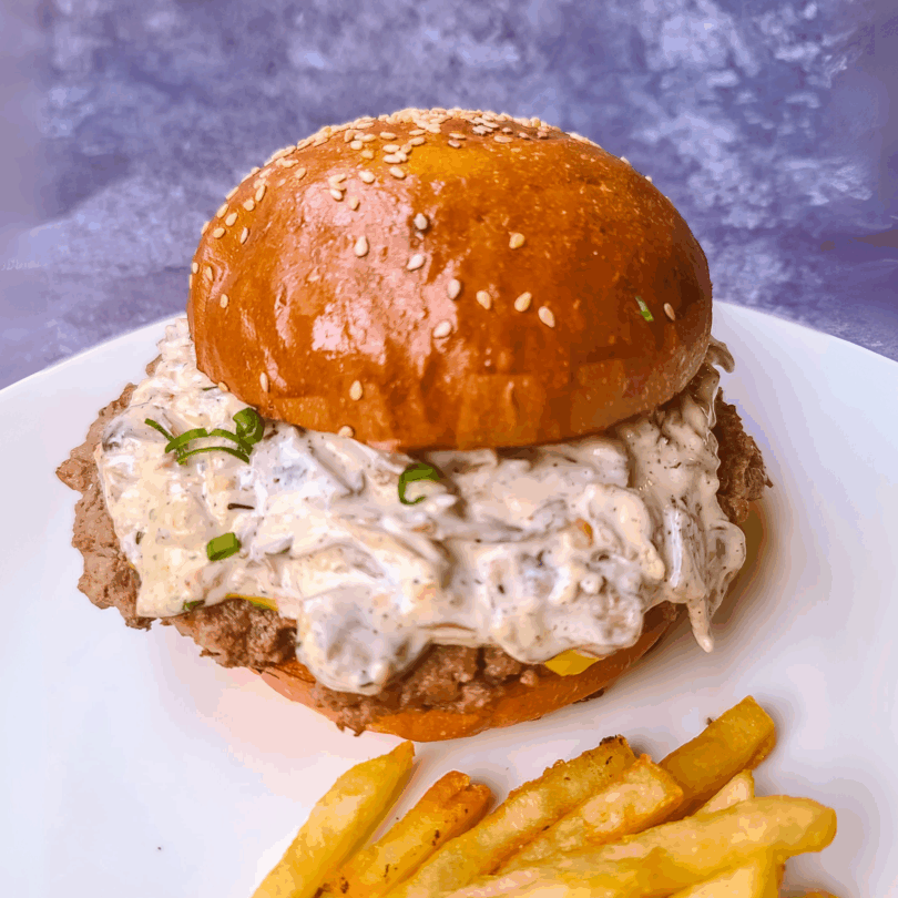 Beef & Mushroom Burger