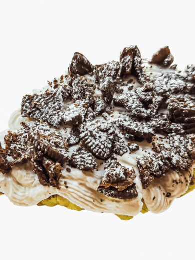 Oreo Cream & Nutella Croiffle