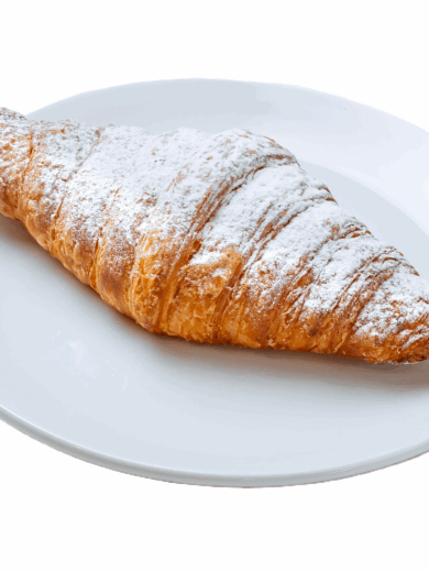 Croissant Filled with Vanilla Cream
