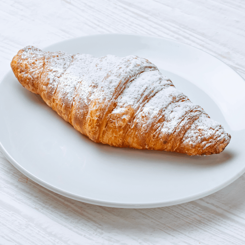 Croissant Filled with Vanilla Cream