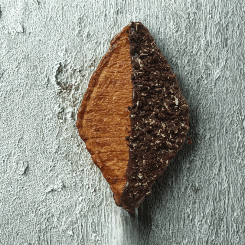 Flat Nutella Croissant