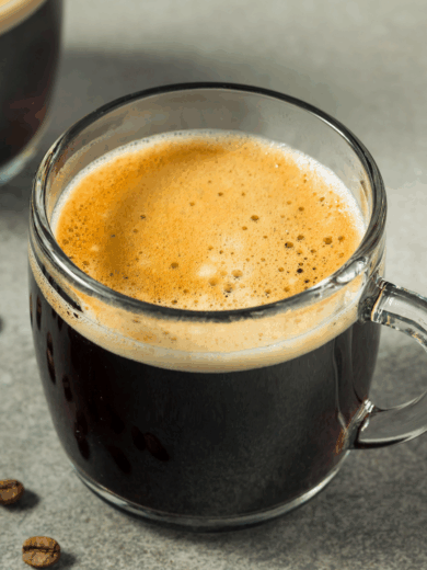 Hazelnut Americano