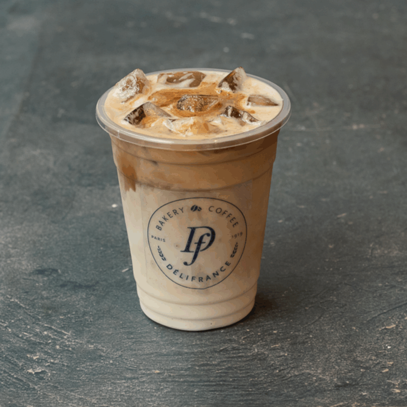 Iced Hazelnut Latte