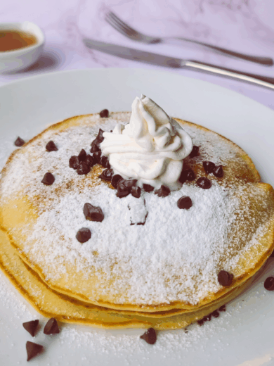 Choco Chip Pancakes