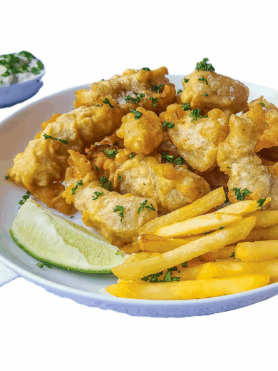Seafood Platter with Tartar Sauce